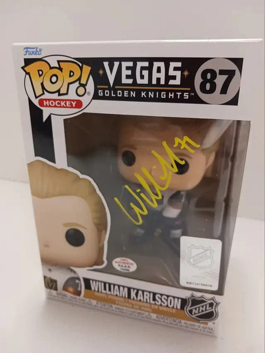 William Karlsson of the Vegas Golden Knights signed autographed Funko Pop Figure PAAS COA 406