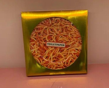 SELETTI Seletti Wears Toiletpaper porcelain spaghetti plate 27cm
